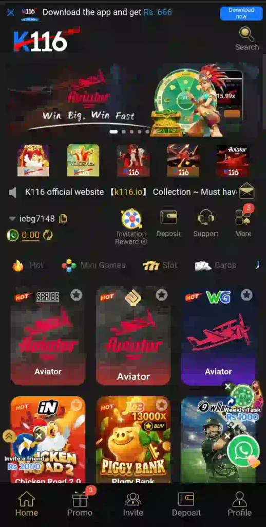K116 Game